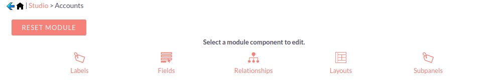 Studio module components