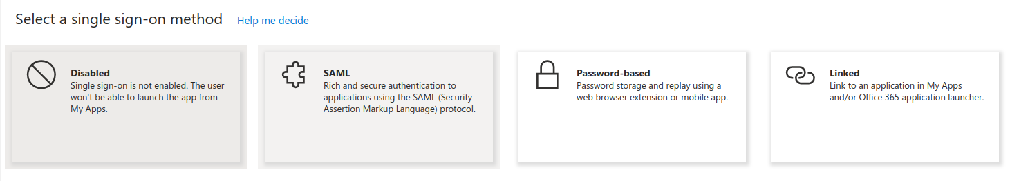 SuiteCRM SSO Azure Application protocol select